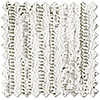 Cascade, Purity - Twist&Fit Roman Blind